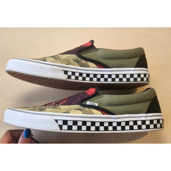 VANS x Sydney G. James Slip-On Size 13 Black History Month Collab Portrait Art - Picture 6 of 12